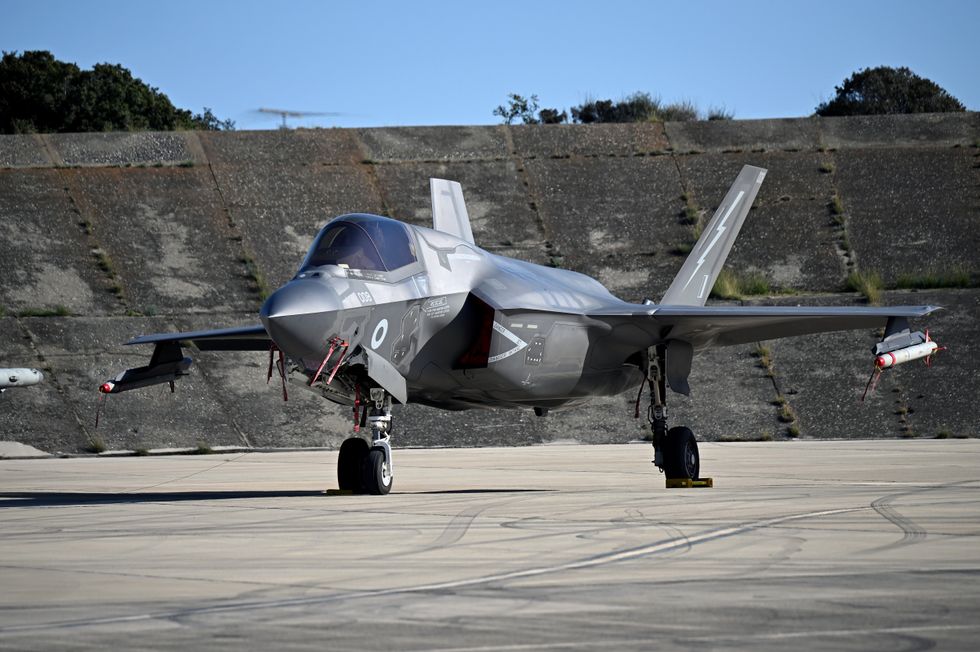 RAF jet at RAF Akrotiri