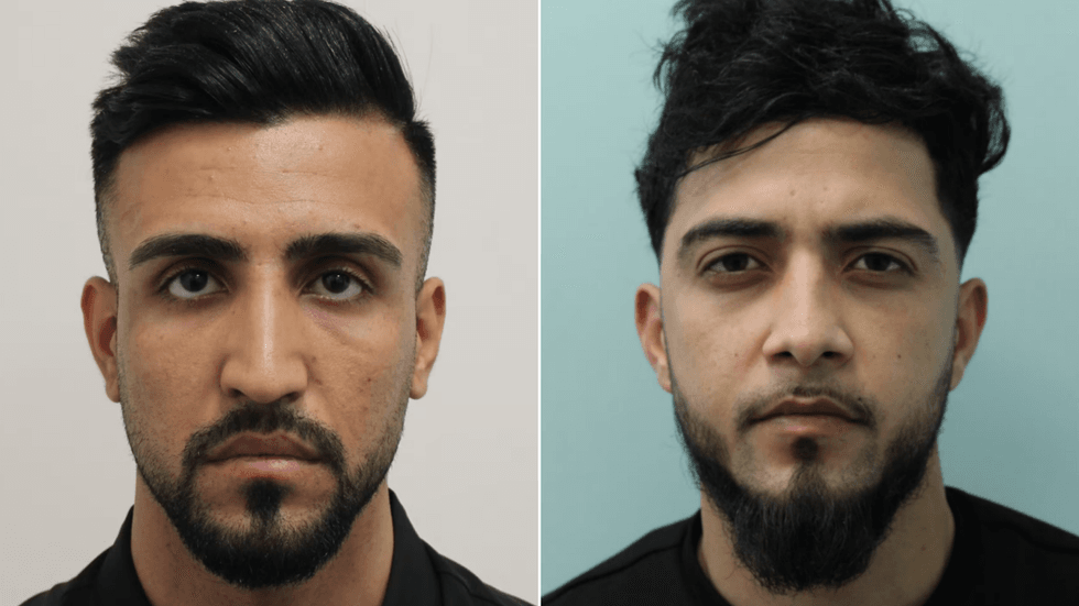 Rahmat Khan Mohammadi, 23 and Mohammed Bilal Hotak, 27, were jailed at Isleworth Crown Court