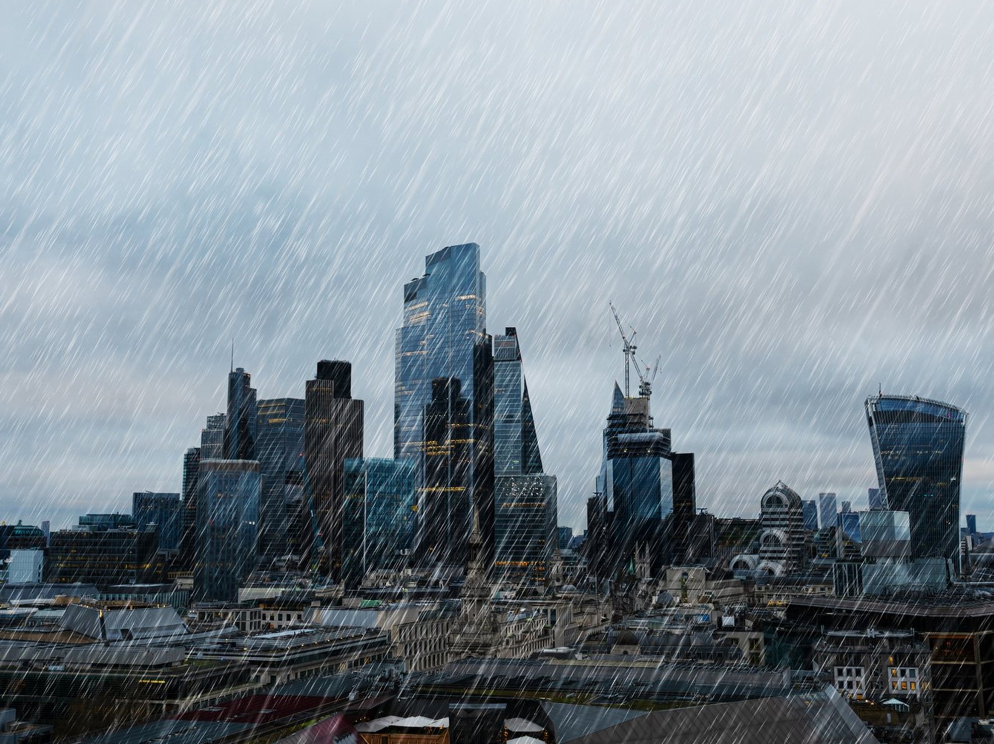 Rain in London