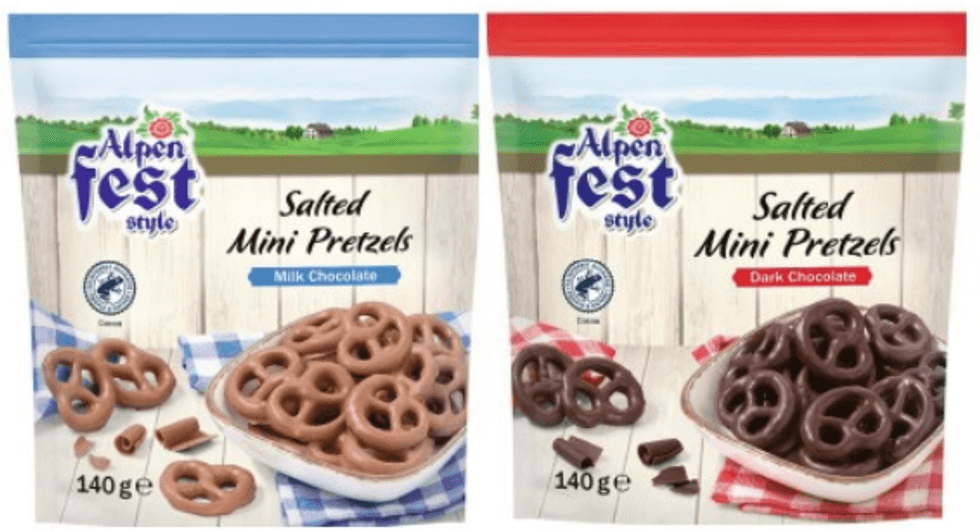 Recalled Lidl Pretzels