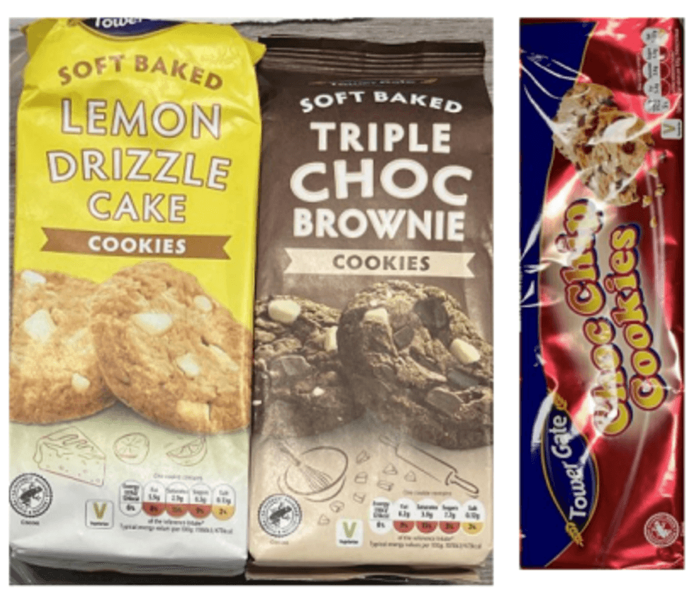 Recalled Tower Gate Cookies