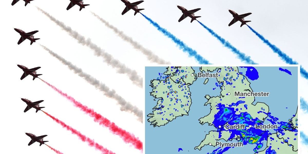 Coronation flypast: King Charles heartbreak as historic Buckingham Palace balcony event set to be CANCELLED due to heavy rain