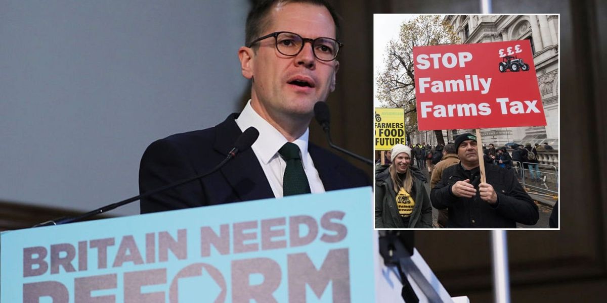 Reform UK vows to scrap Labour's inheritance tax raid on family farms and businesses
