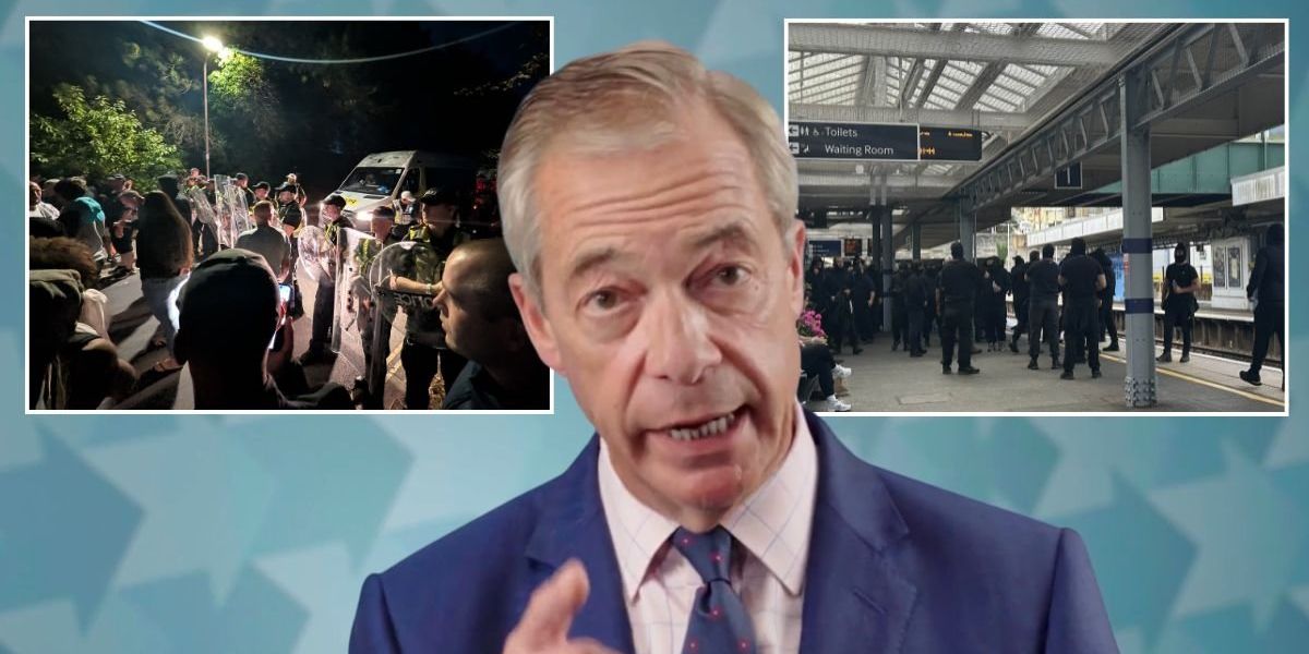 Nigel Farage calls for immediate review of asylum grants as Reform UK leader claims Britain 'on edge of civil disturbance'