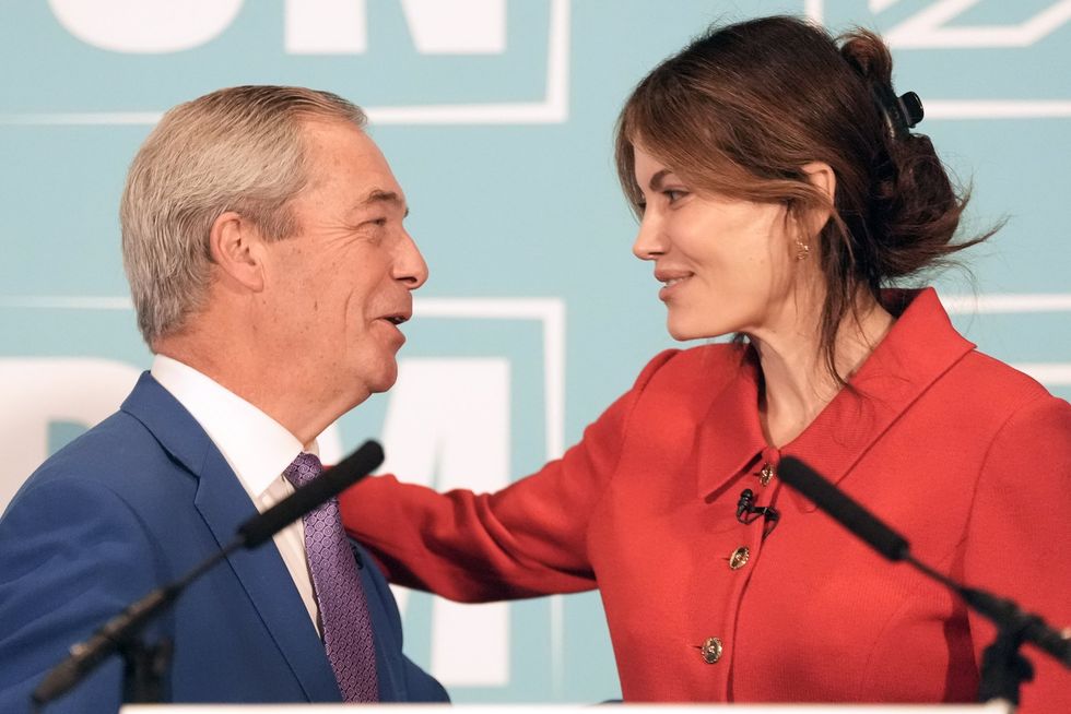 Reform UK leader Nigel Farage unveiled Laila Cunningham as his candidate to take on Sir Sadiq Khan