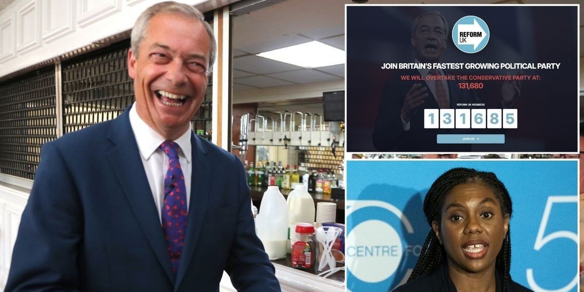 'We're the opposition!' Reform UK soars past Tories in monumental membership milestone as Farage hails 'historic' shift
