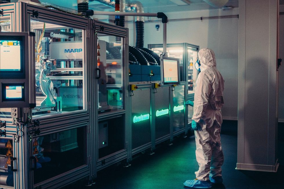 Renault battery lab