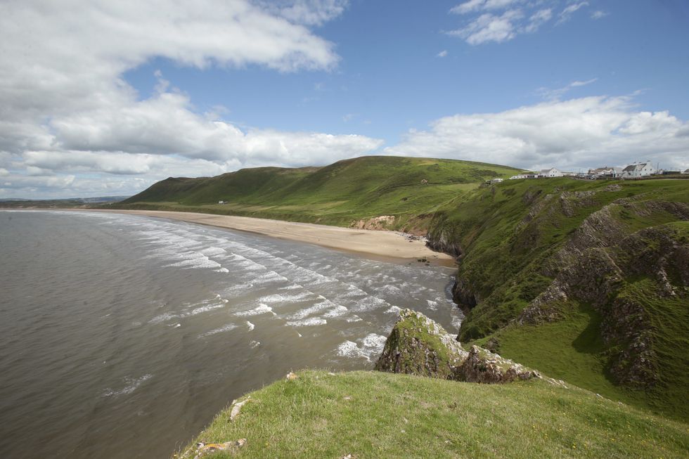 Rhossili Bay in Wales