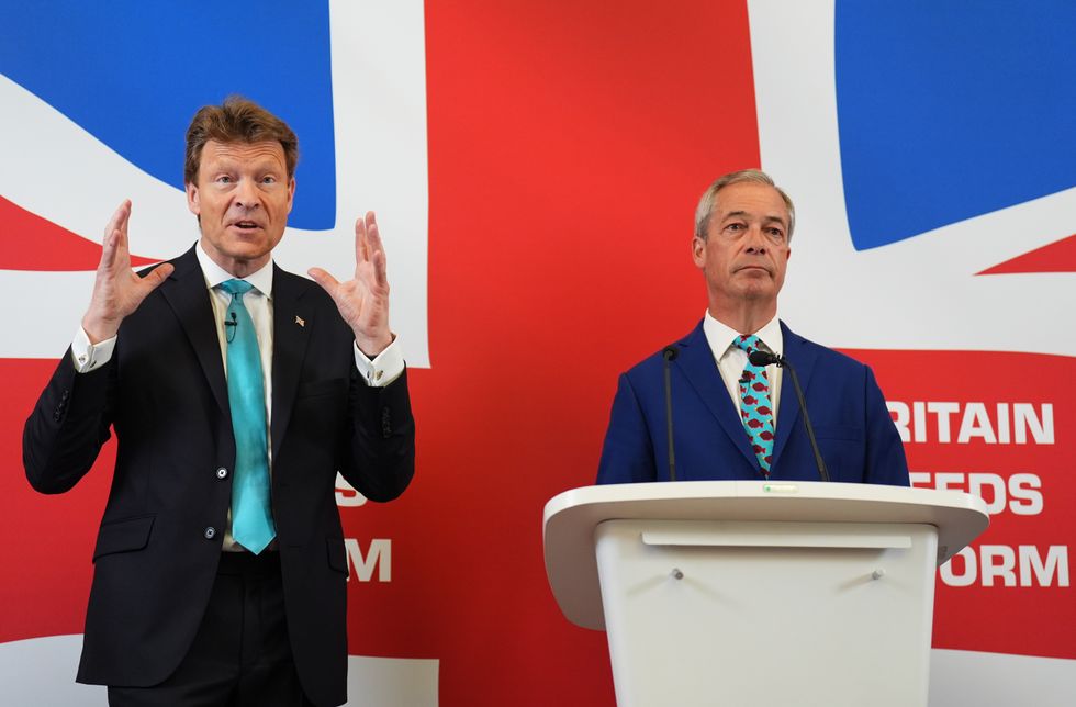Richard Tice and Nigel Farage