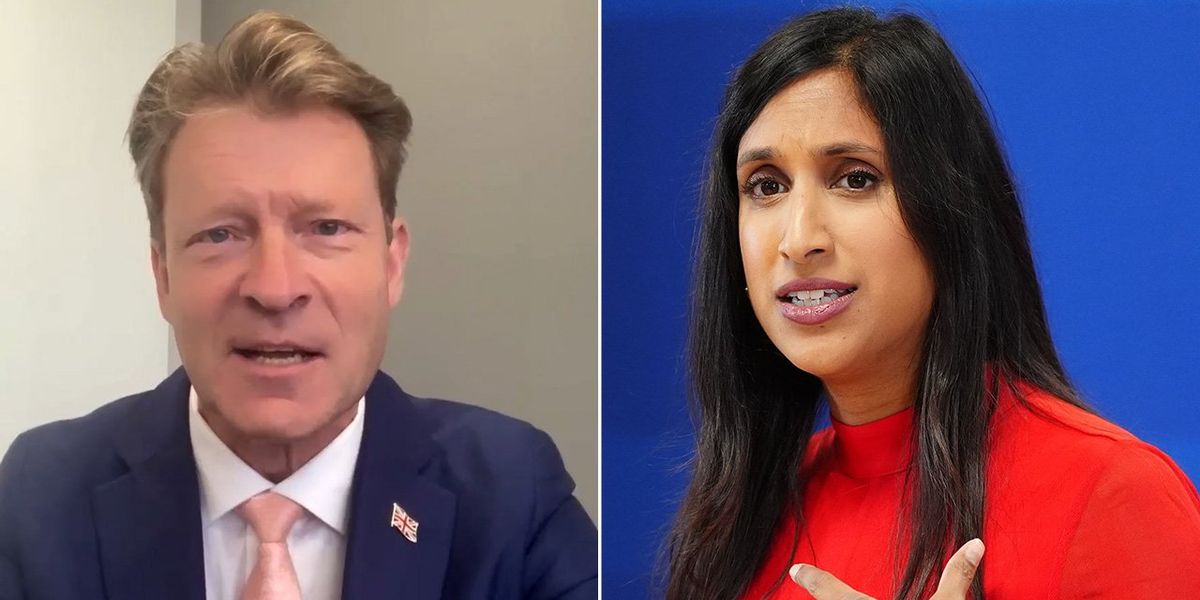 Richard Tice takes aim at Claire Coutinho after announcing plan to scrap Net Zero: 'The Tories created this disaster!'
