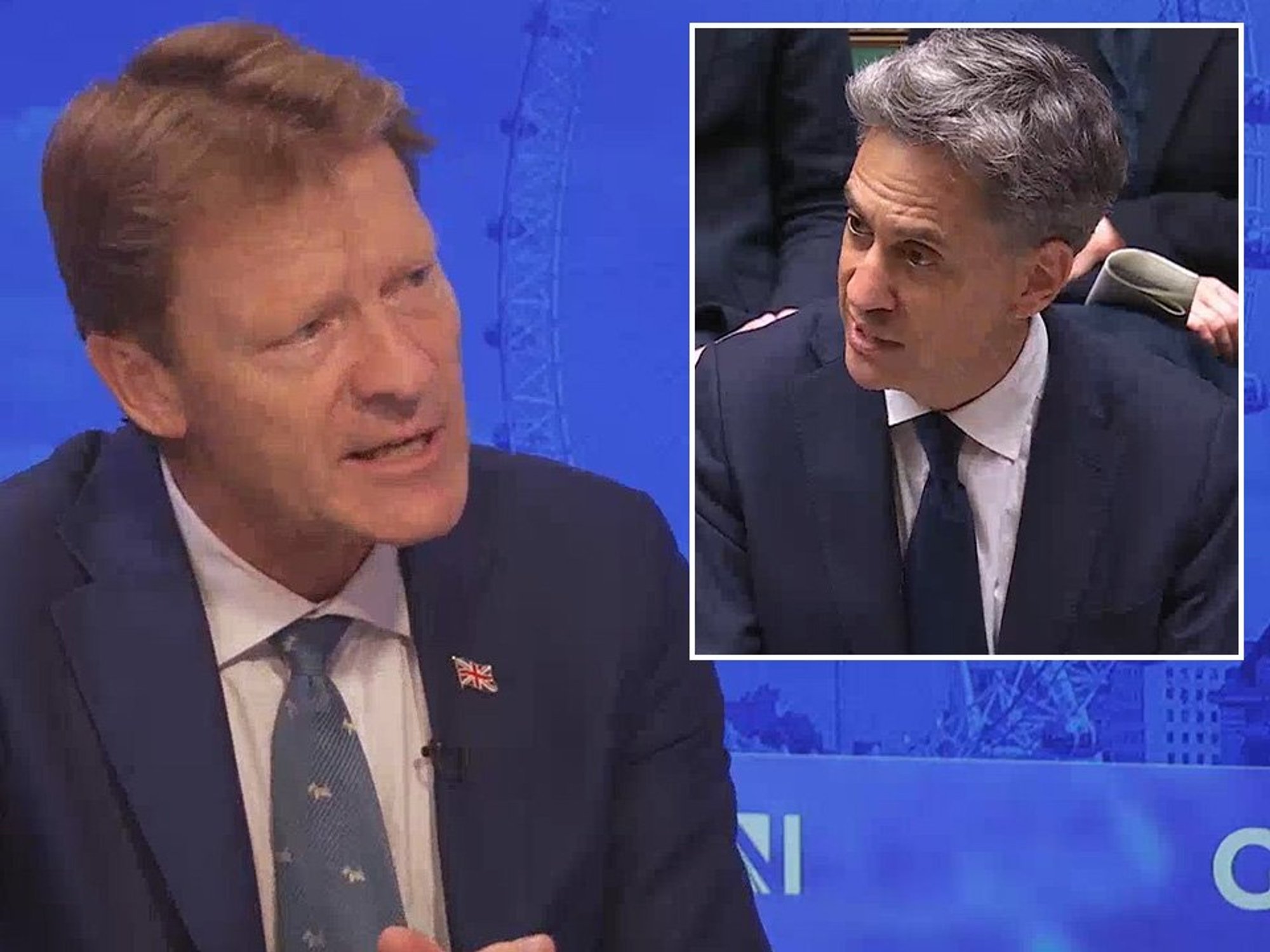 Richard Tice, Ed Miliband