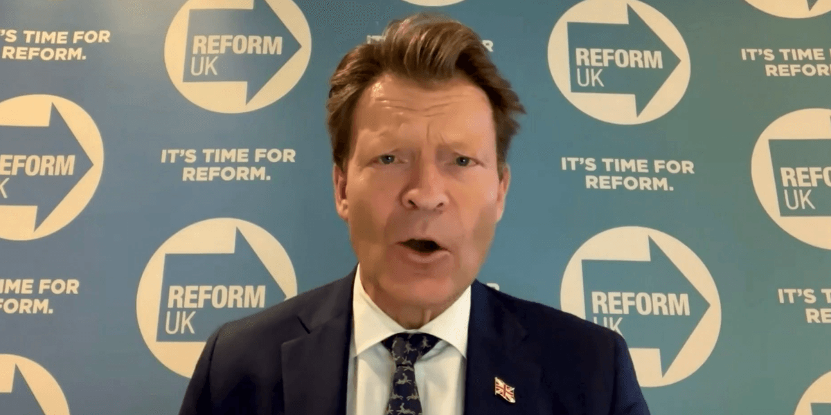 Richard Tice blasts ‘flailing’ Labour’s ‘hyperventilating hypocrisy’ with bid to cap party donations