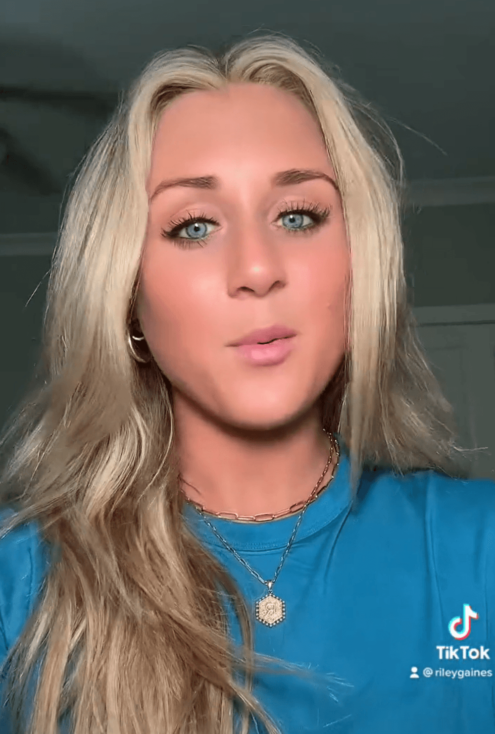 Riley Gaines commented on the powerlifting competition on TikTok