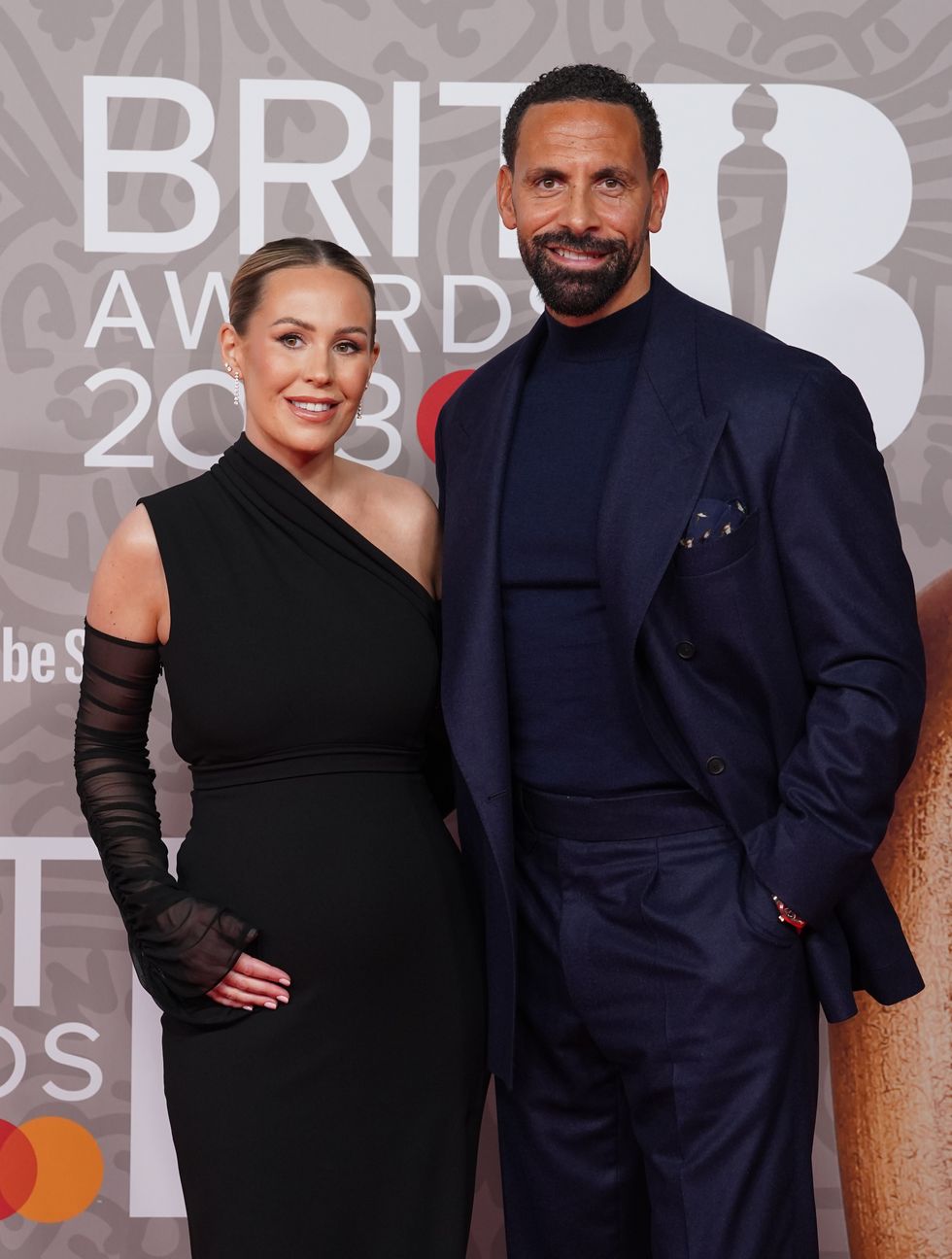 Rio Ferdinand and wife Kate
