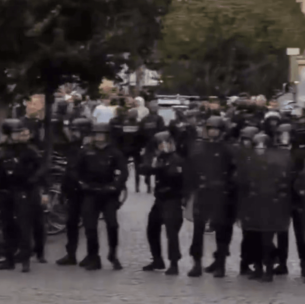 Riot police
