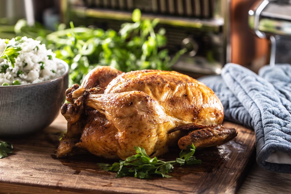 Roast chicken