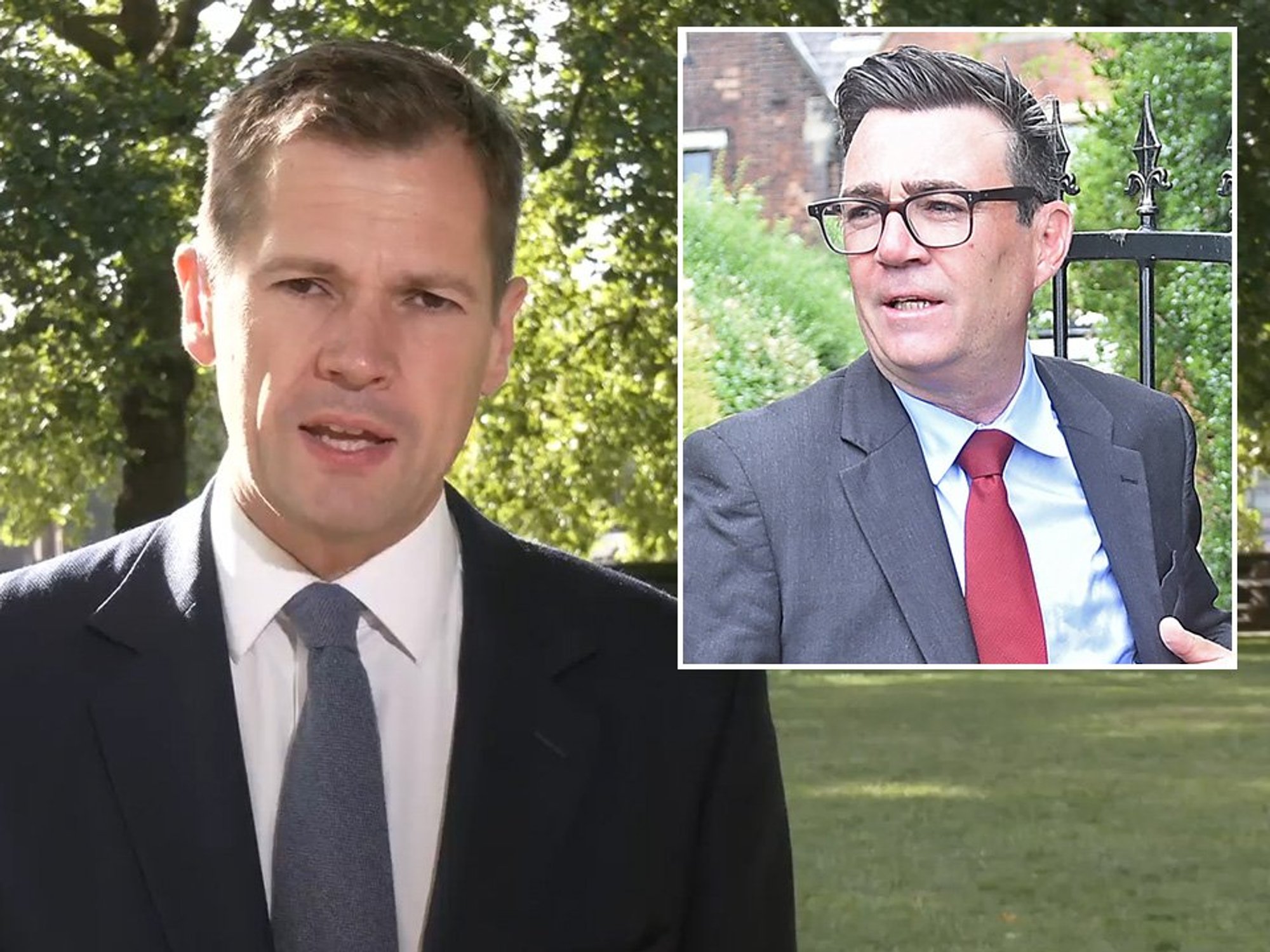 Robert Jenrick, Andy Burnham