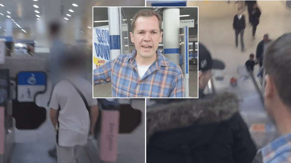 Robert Jenrick confronts fare dodgers