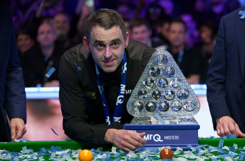Ronnie O'Sullivan won his eighth Masters title