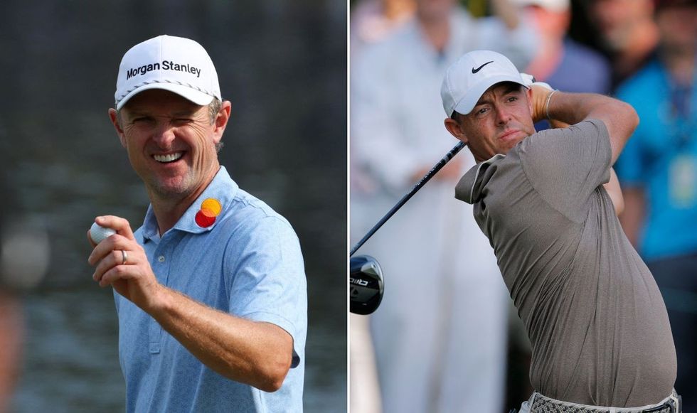 Rory McIlroy Justin Rose