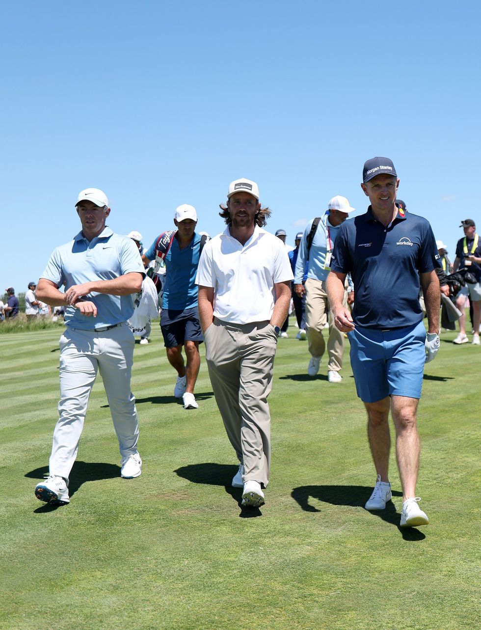 Rory McIlroy pictured at the US Open as he prepares for his lastest title at the prize