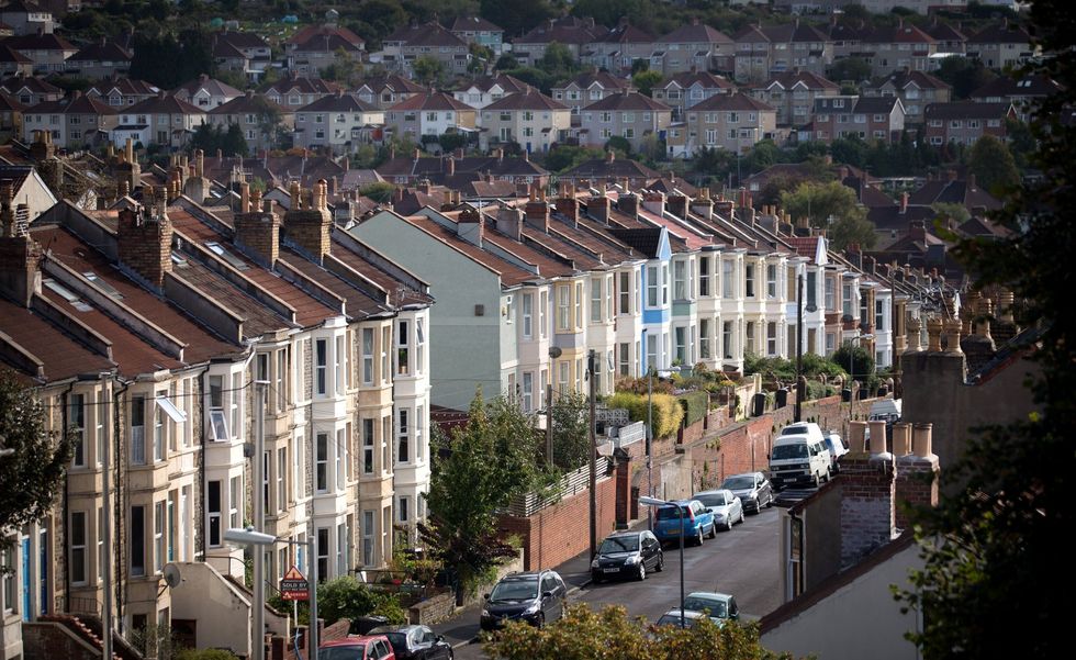 ROW OF HOUSES