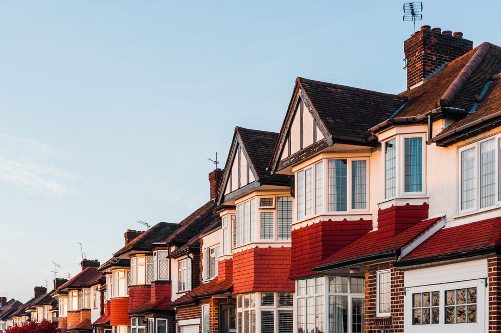 ROW OF HOUSES