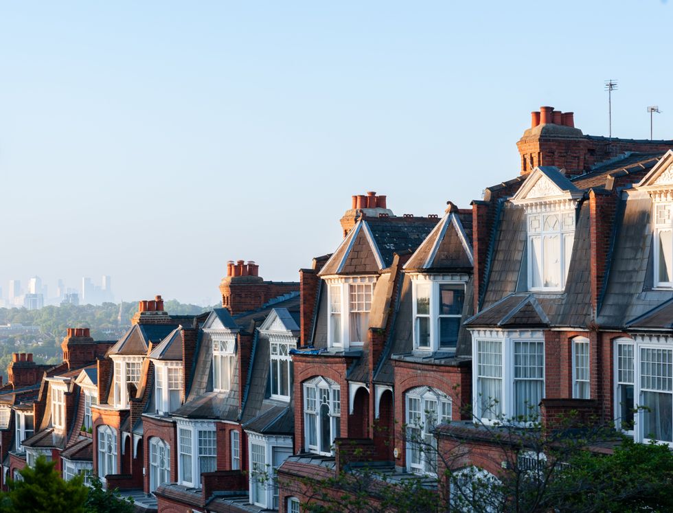 ROW OF HOUSES