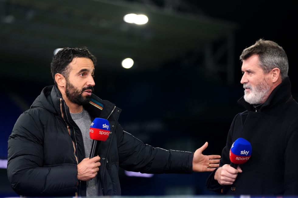 Ruben AMORIM and Roy KEANE