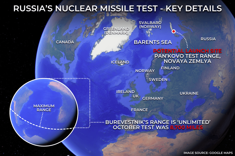 Russia missile map
