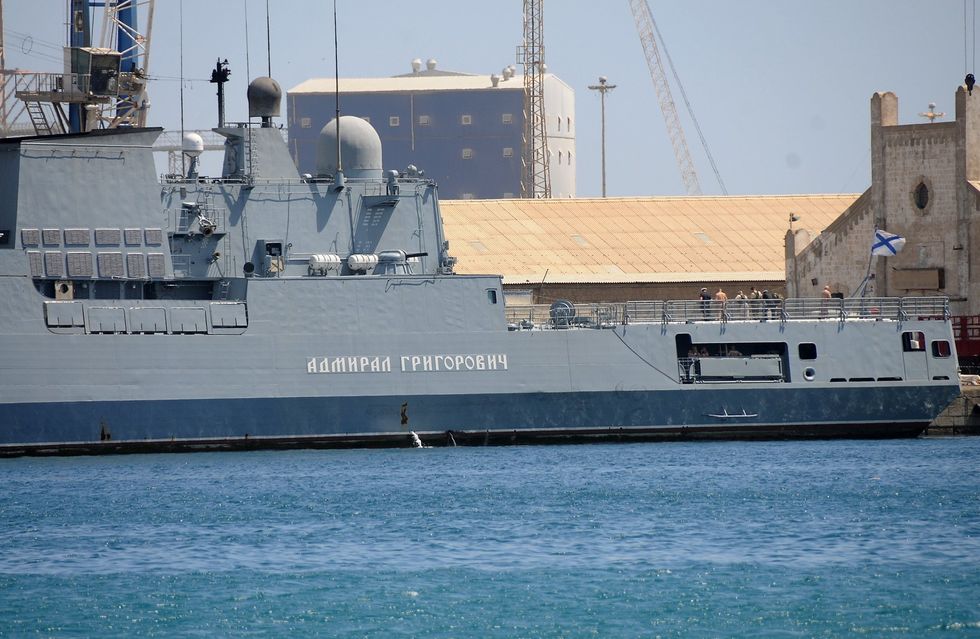 Russian frigate Grigorovich