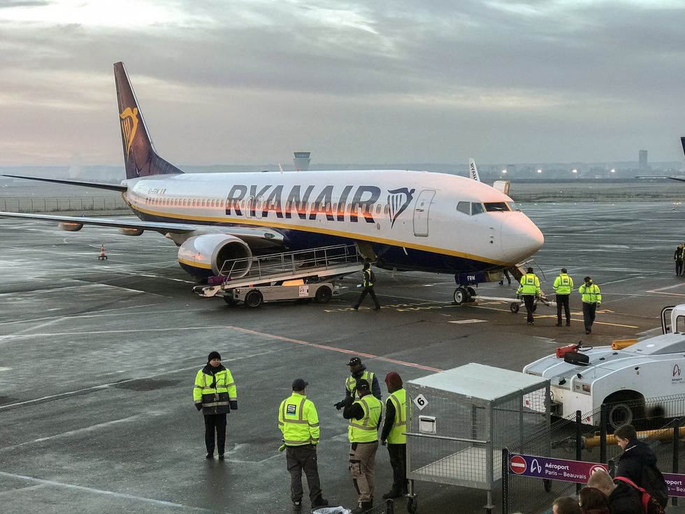 Ryanair flight