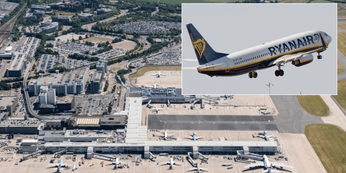 Ryanair flight bound for Africa lands 1,482 miles away... in Birmingham