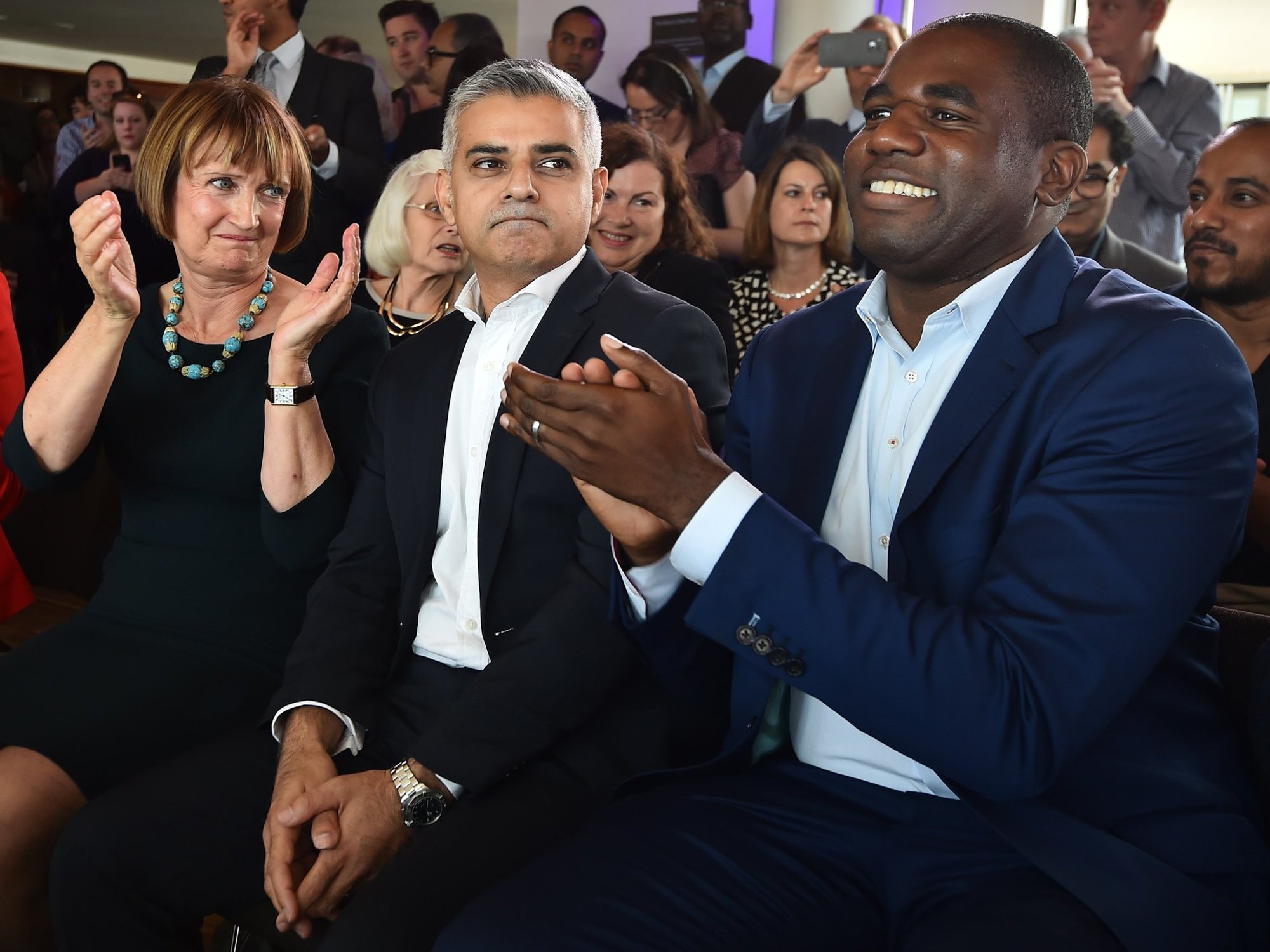 Sadiq Khan and David Lammy