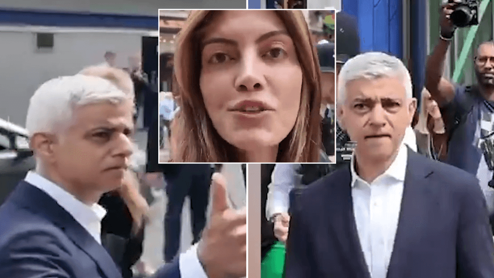 Sadiq Khan and Laila Cunningham