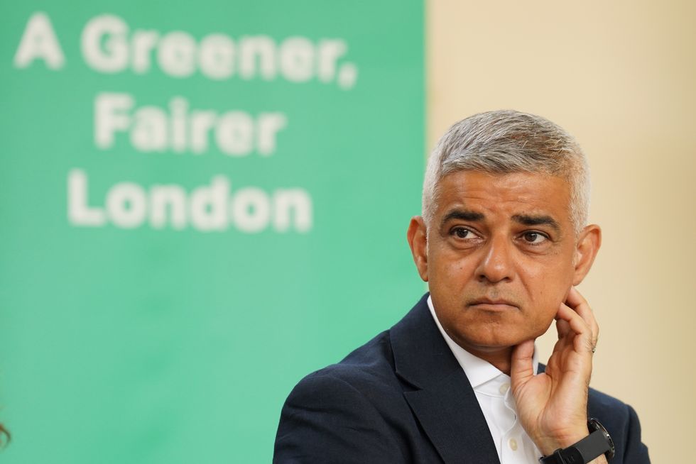 Sadiq Khan visits Catford on the first day of the ULEZ expansion