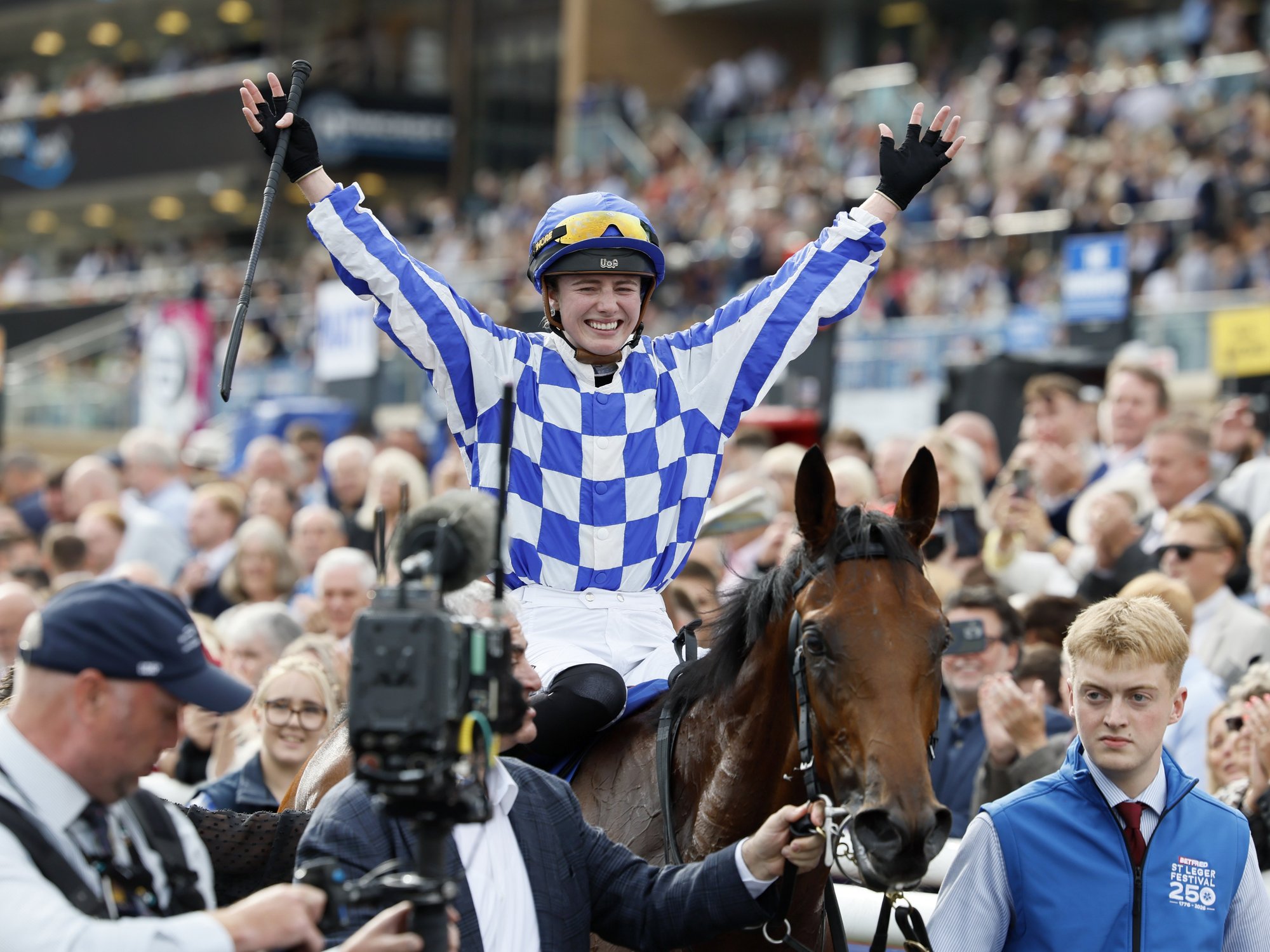 Saffie Osborne has made history, becoming the first woman to win a British Classic