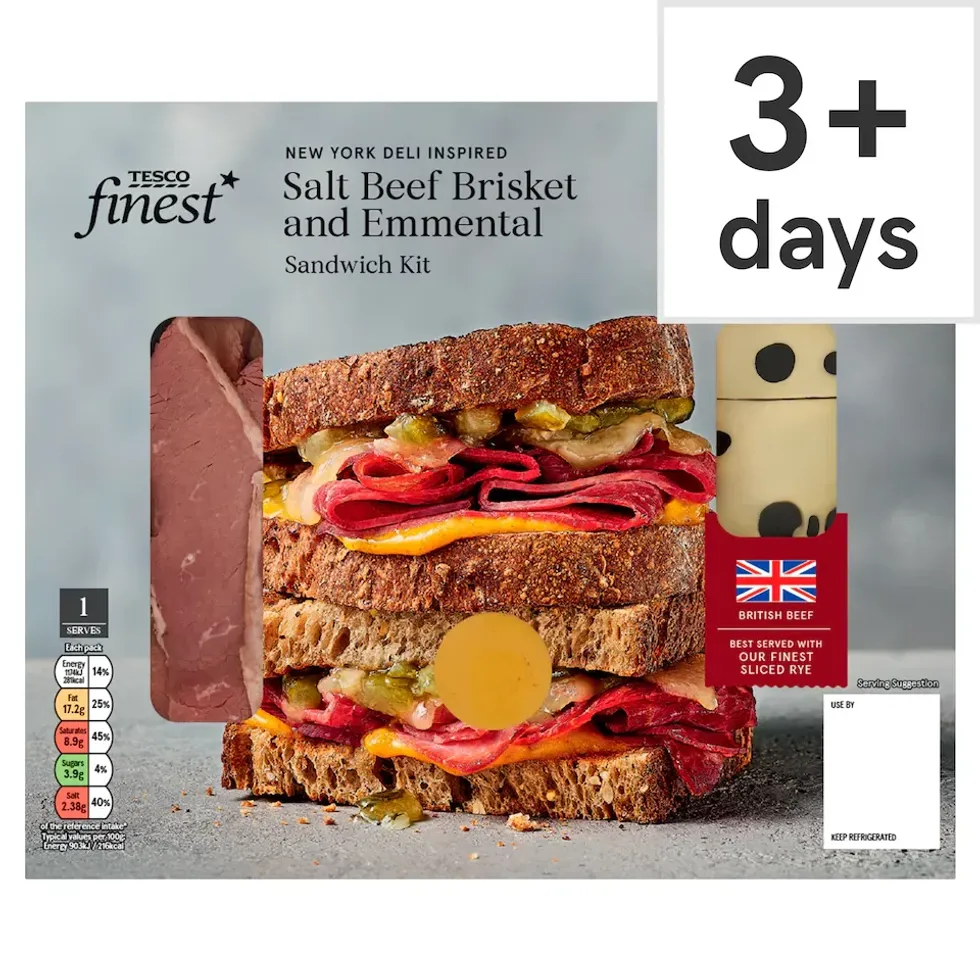 Salt Beef Brisket and Emmental