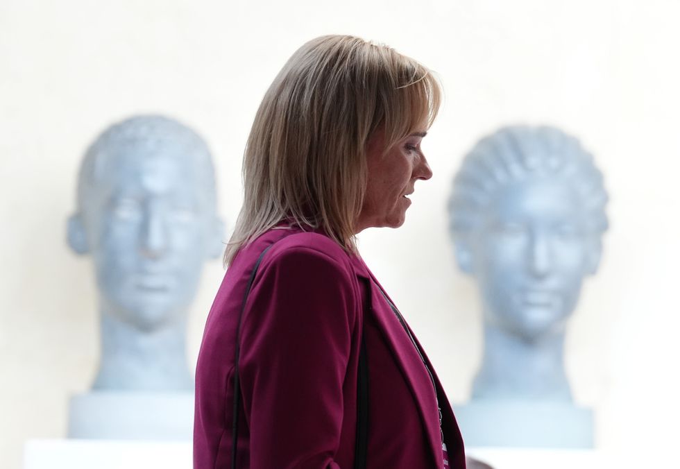 Sandie Peggie in Holyrood
