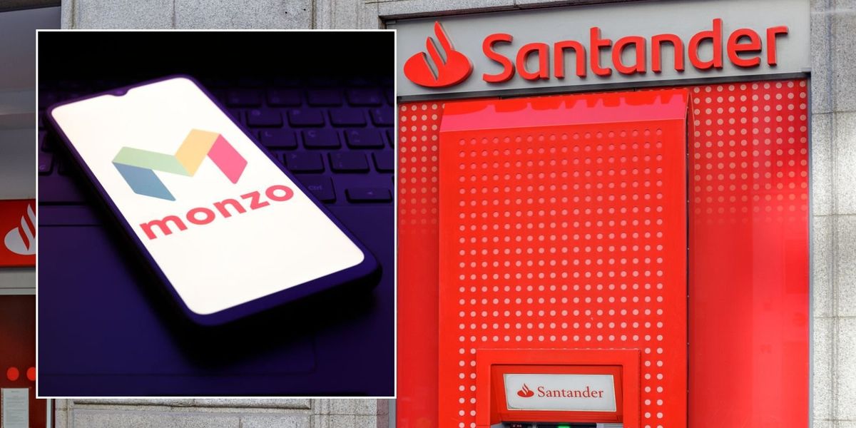 Santander and Monzo hit with bank IT glitch as customers 'can't transfer' cash