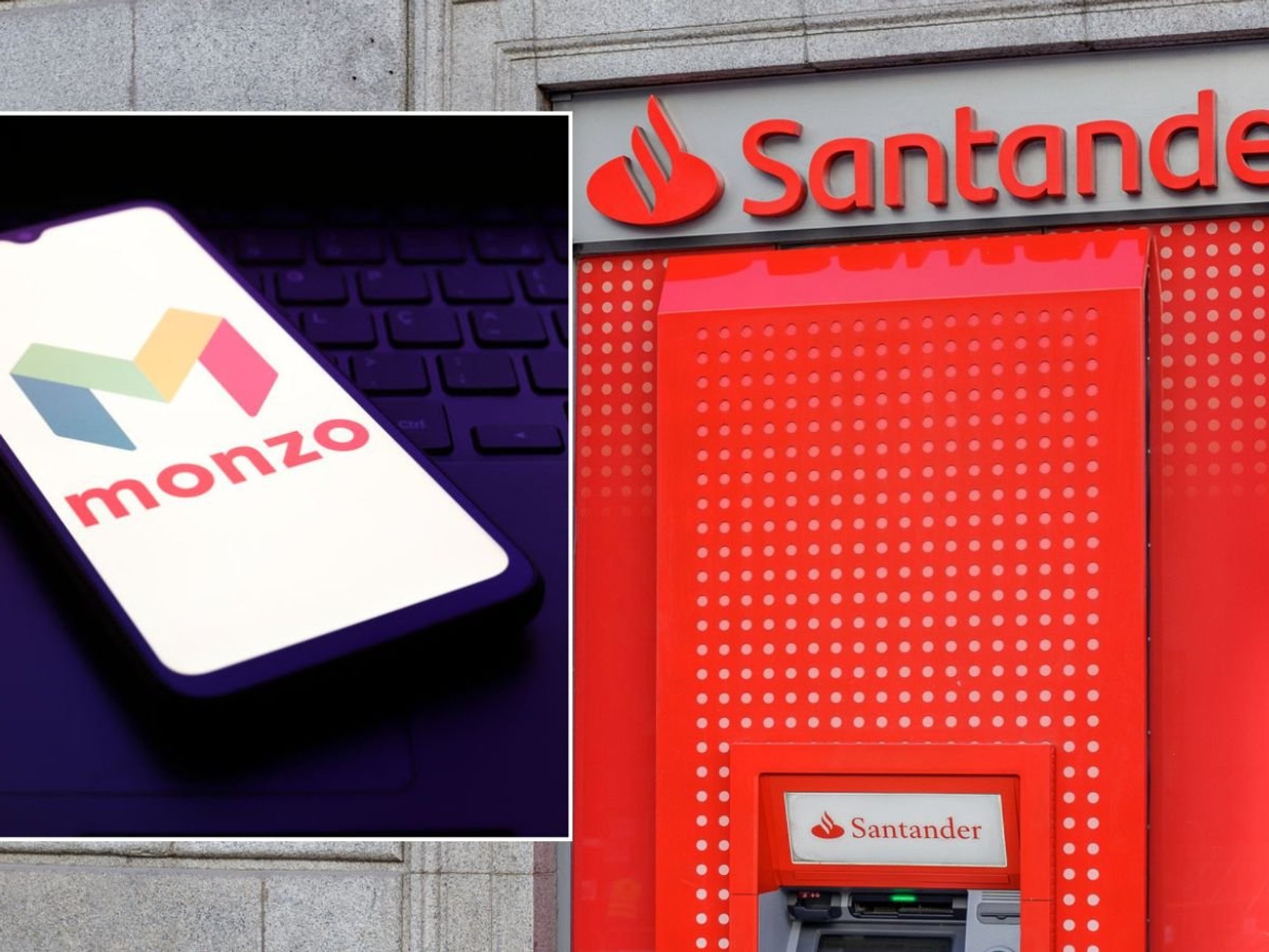 Santander and Monzo