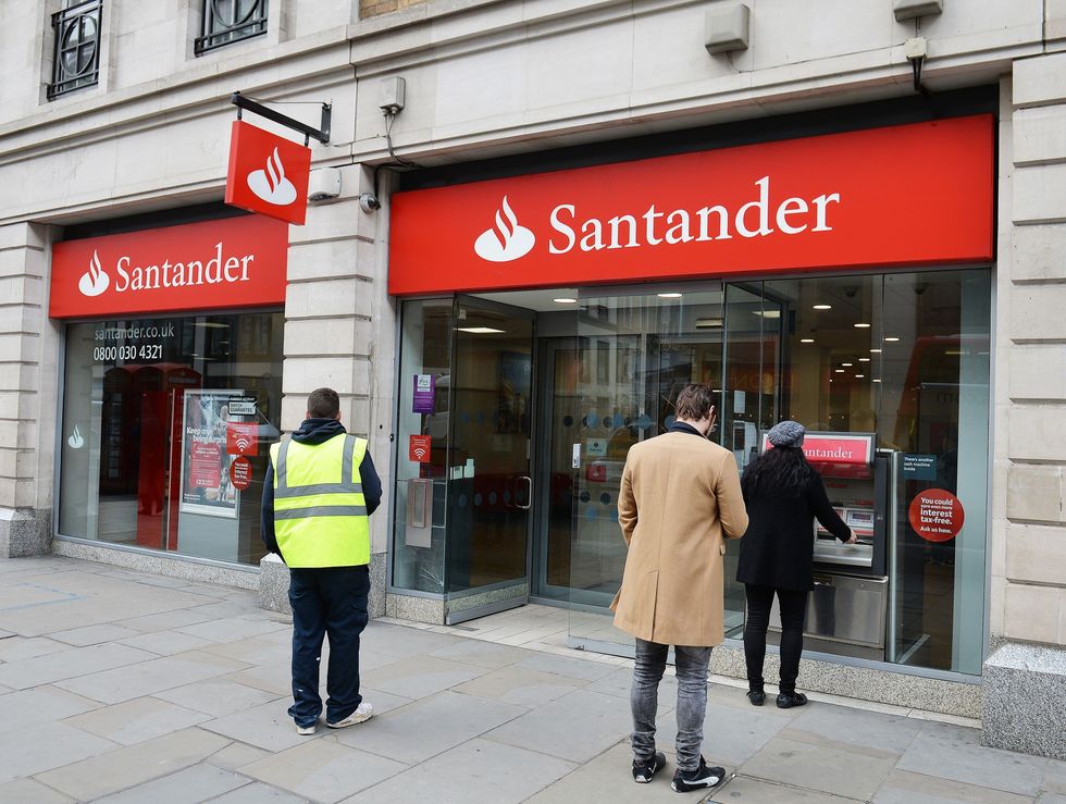 Santander UK bank branch