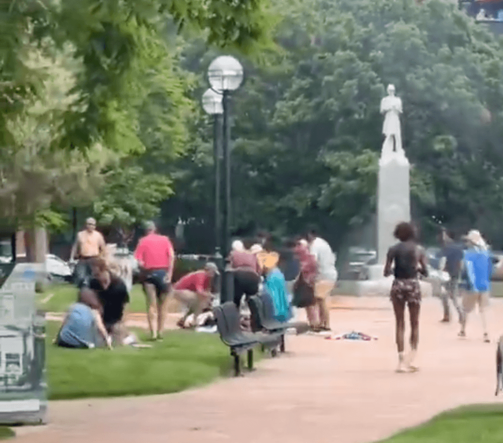 Scene of attack