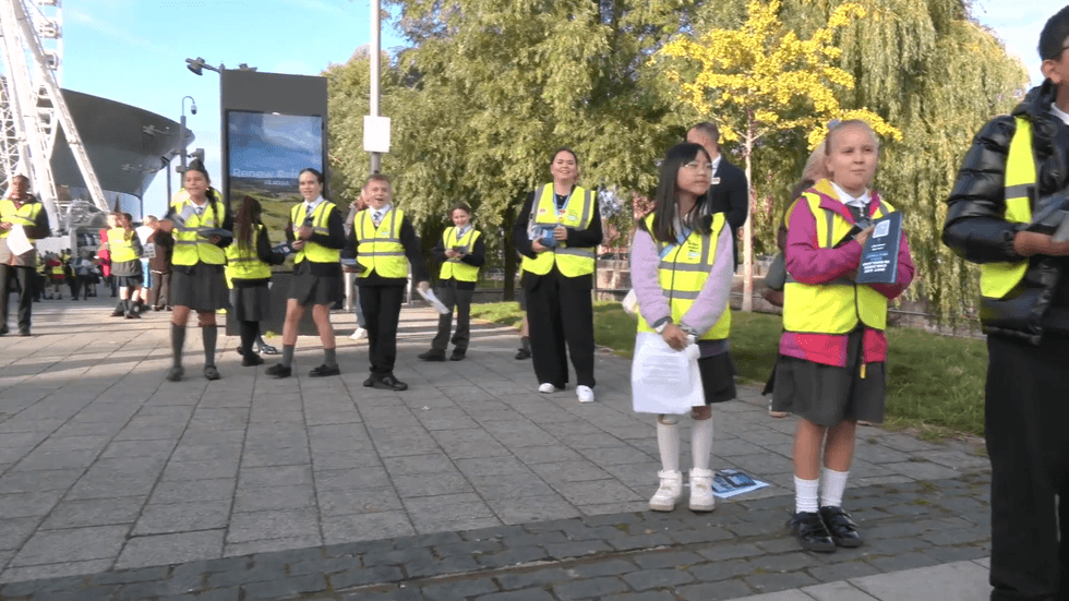 School children