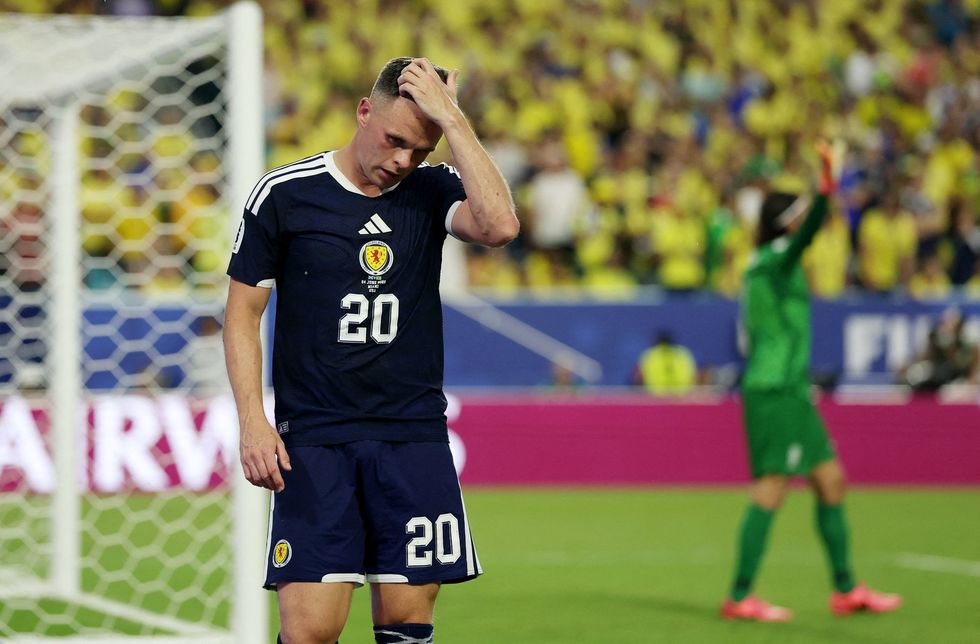 Scotland's hopes of qualifying for the round of 32 now hang by a thread