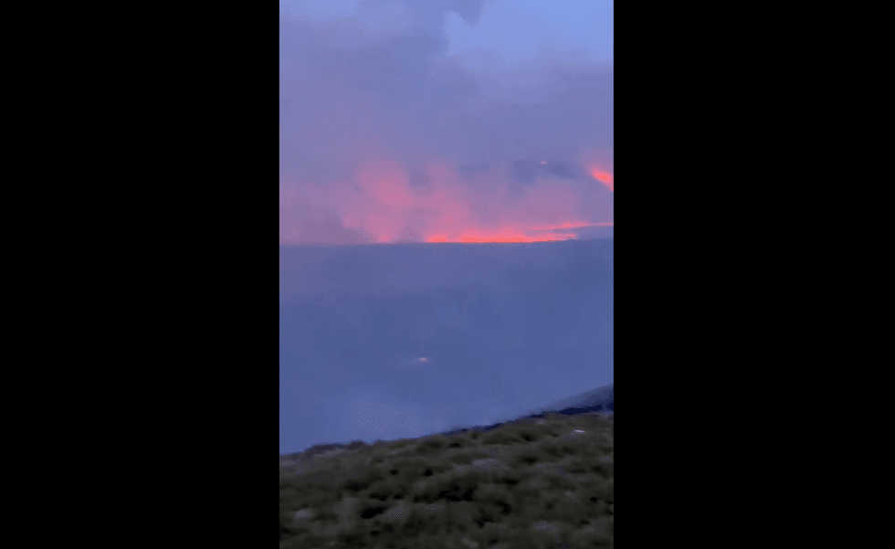 Scotland wildfires
