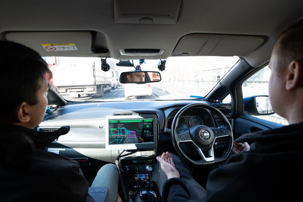 Self driving car