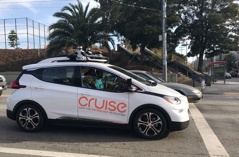 Self-driving vehicle
