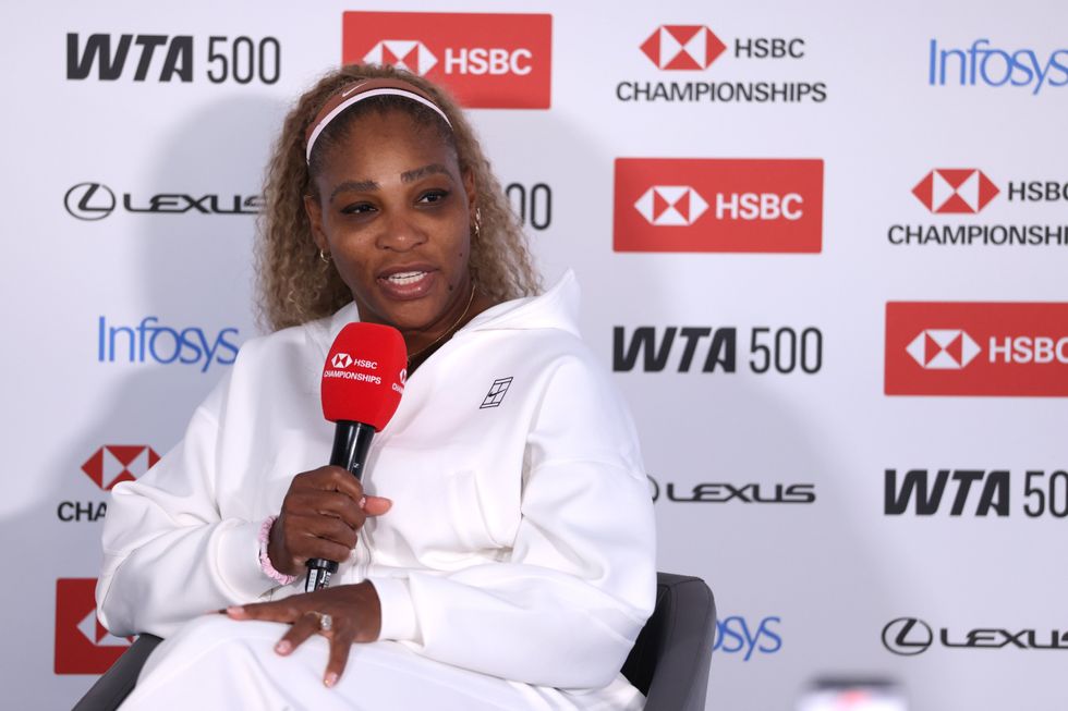 Serena Williams hit back at a spectator by responding: "No yay!"