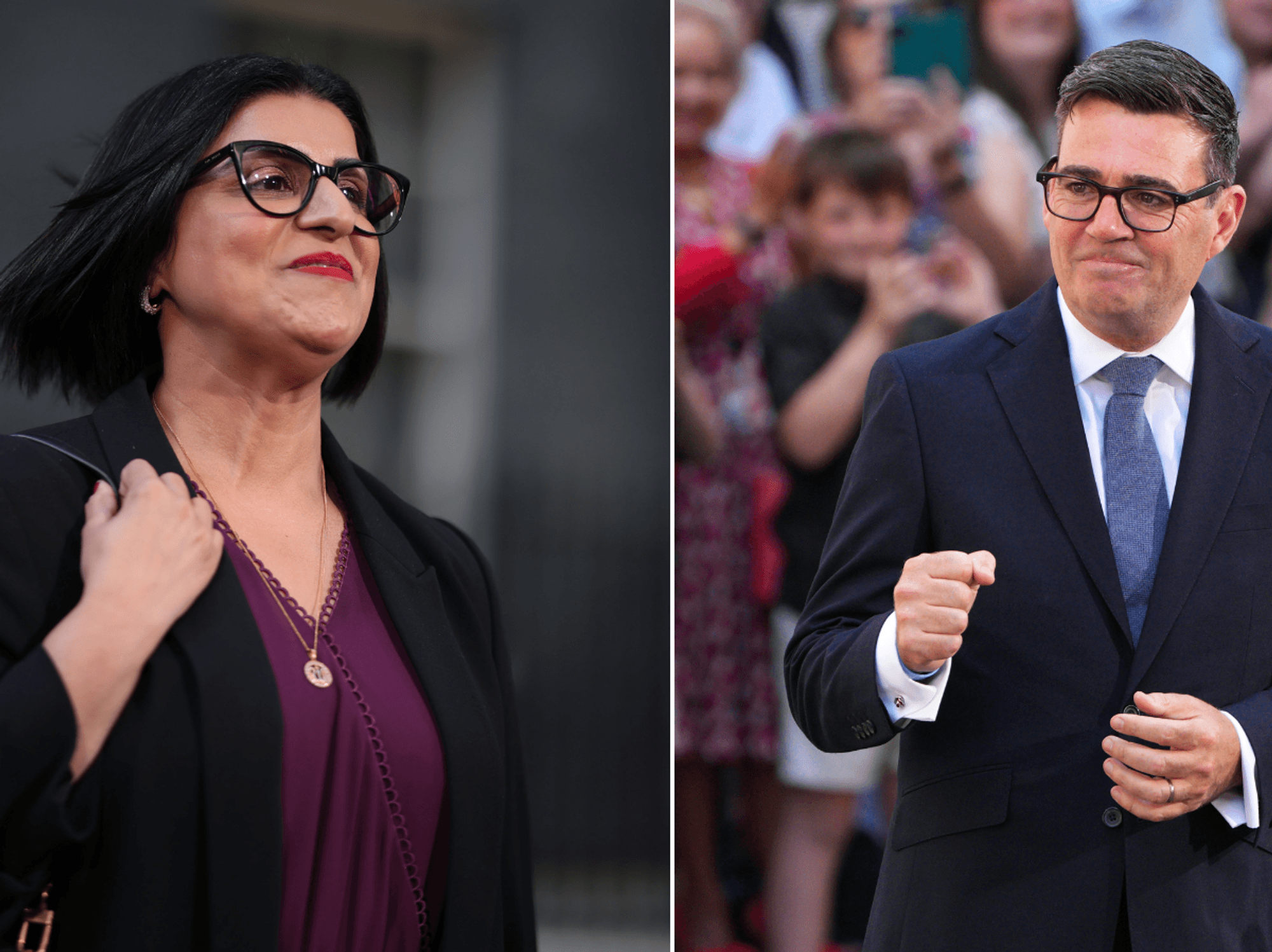 Shabana Mahmood, Andy Burnham